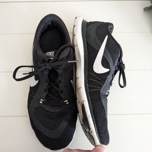 Nike Training Flex Trainer 6 Black Running Shoes Size 8